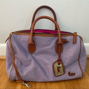 NEW Purple Dooney and Bourke Doctor Bag / Satchel